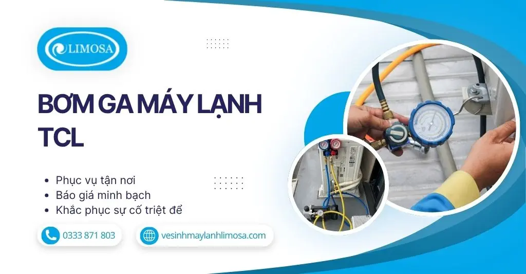 Bơm Ga Máy Lạnh TCL
