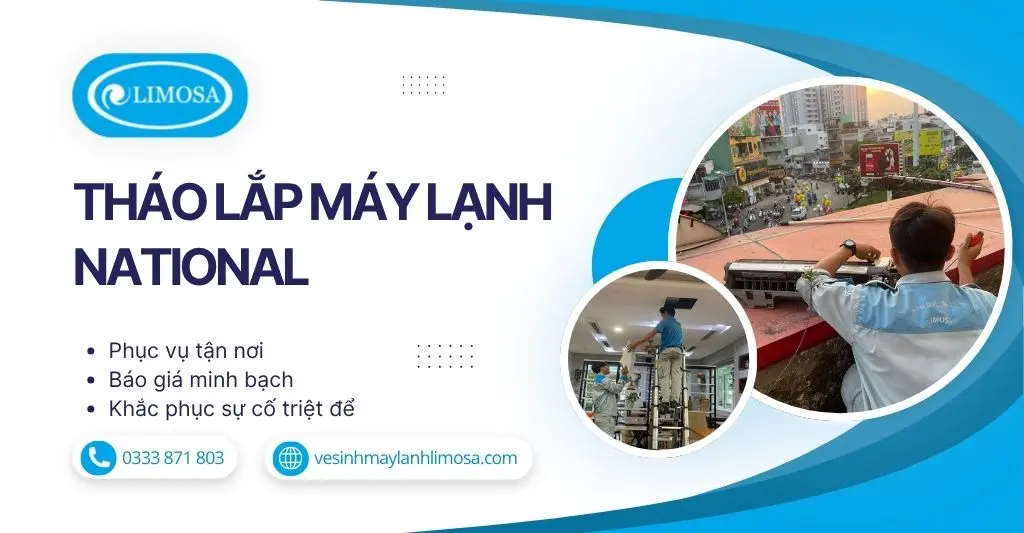 Tháo Lắp Máy Lạnh National