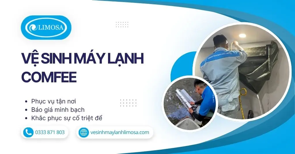 Vệ Sinh Máy Lạnh Comfee